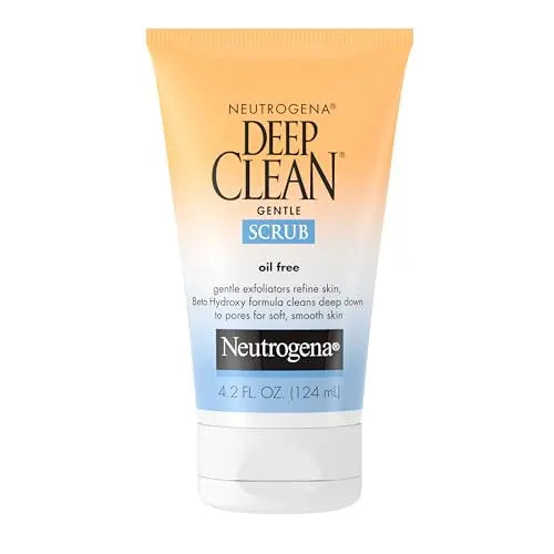 Exfoliante Facial Suave Neutrogena Deep Clean, Limpiador Sin Aceite 4.2 fl. oz - imagen 2
