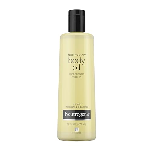 Aceite Corporal Neutrogena Fórmula Ligera de Sésamo, 16 fl oz, Hidratante Radiante para Piel Seca, Aceite para Baño y Ducha para Piel Suave e - imagen 2