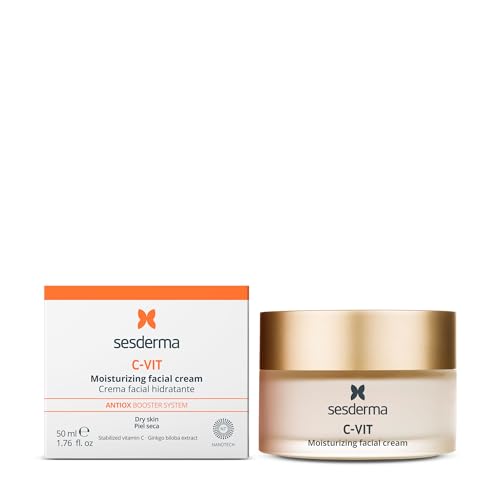 Crema Facial Hidratante Sesderma C-VIT con Antioxidantes de Vitamina C, Reduce Líneas Finas y Revitaliza la Piel, 50 ml - imagen 1