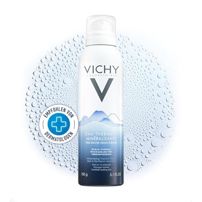 Agua Termal Mineralizante VICHY, Spray Facial Hidratante con Antioxidantes para Calmar y Regenerar la Piel, 5.1 Fl Oz - imagen 1