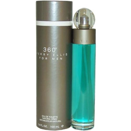 Perry Ellis 360° Eau De Toilette Spray para Hombre - Colonia Masculina, Perfume Duradero, Fragancia con Notas de Bergamota, Enebro y Almizcle - 3.4 - imagen 4