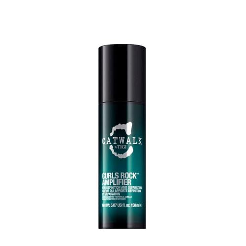 Catwalk by TIGI Curls Rock Amplifier Crema para Rizos, Acabado Hidratante Antifrizz con Aceites de Girasol y Jojoba, 5.07 oz - imagen 2
