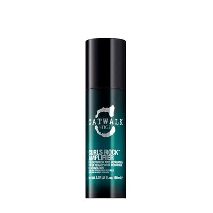Catwalk by TIGI Curls Rock Amplifier Crema para Rizos, Acabado Hidratante Antifrizz con Aceites de Girasol y Jojoba, 5.07 oz - imagen 4