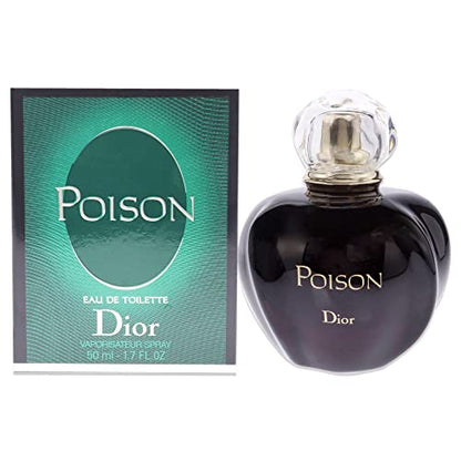 Poison de Christian Dior para Mujeres. Eau de Toilette Spray Negro 1.7 Fl Oz - imagen 2
