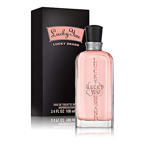 Perfume Lucky Brand Lucky You para Mujeres, Eau De Toilette Spray Día o Noche con Aroma Fresco a Flores y Cítricos, 3.4 fl oz - imagen 4