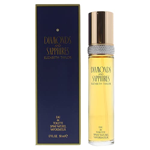 Elizabeth Taylor Diamonds & Sapphires Eau De Toilette Spray 1.7 Oz / 50 Ml para Mujeres - imagen 2