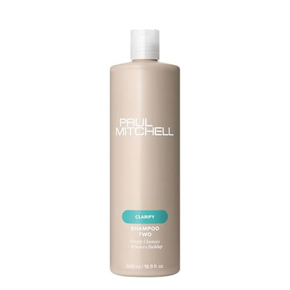 Shampoo Paul Mitchell Shampoo Two, Champú Aclarador, Limpieza Profunda + Elimina Acumulaciones, Para Todo Tipo de Cabello, Especialmente Cabello - imagen 3