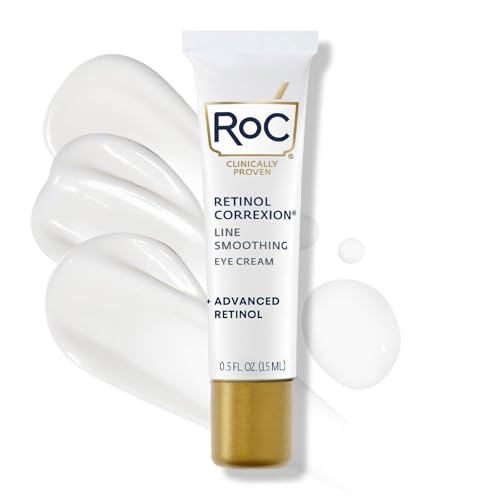 Crema para ojos RoC Retinol Correxion para ojeras y hinchazón, crema diaria antienvejecimiento, tratamiento de cuidado de la piel para mujeres y - imagen 2