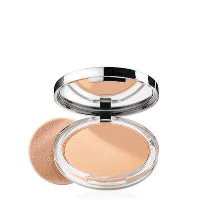 Polvo Compacto Clinique Stay-Matte para Piel Grasa | Cobertura Transparente + Acabado Mate | Minimiza Brillo, Tono Neutral - imagen 2