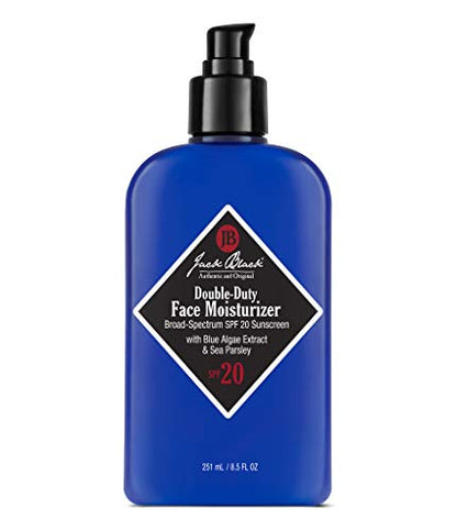 Jack Black Hidratante Facial de Doble Acción, 8.5 Fl. Oz – Protección Solar SPF 20, Hidratación Duradera, Hidratante Ligero para Hombres - imagen 4