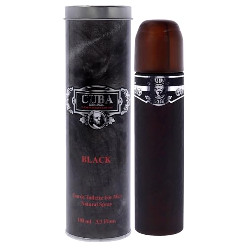 Cuba Black de Cuba para Hombre. Eau de Toilette Spray 3.3 Onzas - imagen 1