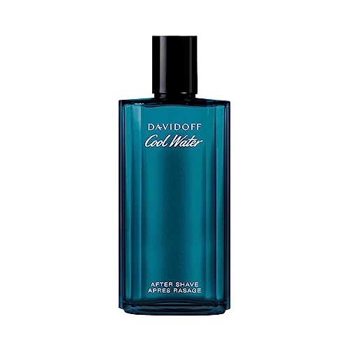 Aftershave Splash Davidoff Cool Water para Hombre con Notas de Cilantro, Menta, Lavanda y Ámbar 4.2 fl oz - imagen 1