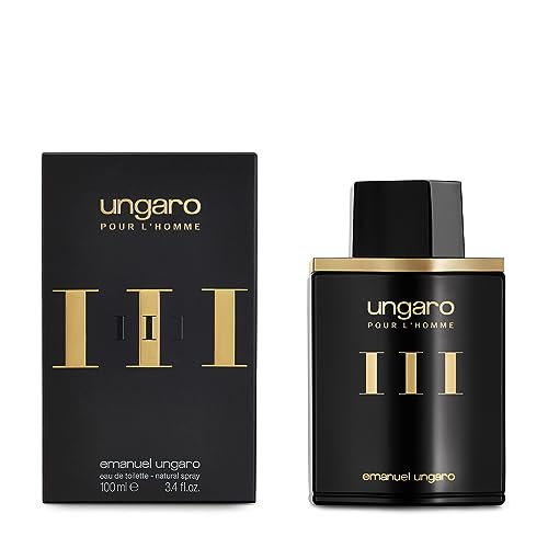 Eau de Toilette Emanuel Ungaro Pour L'Homme III Spray para Hombre, 3.4 Fl Oz - imagen 1
