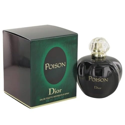 Christian Dior Poison Eau de Toilette Spray para Mujer, 3.4 fl. oz. - imagen 3