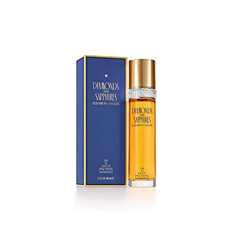 Elizabeth Taylor Diamonds and Sapphires para Mujeres, Eau De Toilette Spray, 3.3 Fl Oz - imagen 1