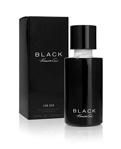 Kenneth Cole Black Eau de Parfum Spray para Mujer, Fragancia Floral, Cítrica y Amaderada, Notas de Flores, Sándalo y Almizcle, 3.4 Fl. Oz - imagen 2