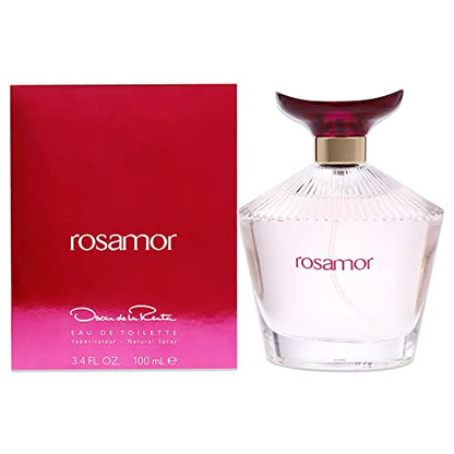 Oscar de la Renta Rosamor Eau de Toilette Spray para Mujeres, 3.4 Fl. Oz - imagen 1