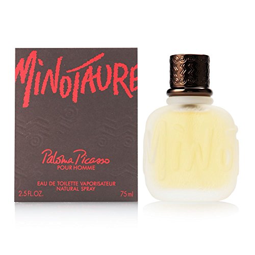 Colonia Paloma Picasso Minotaure, Eau de Toilette para Hombres con Notas de Bergamota, Jazmín y Sándalo, Fragancia Oriental Cálida y Picante, 2.5 Fl. - imagen 1