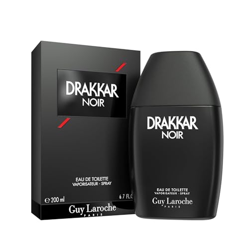 Guy Laroche Drakkar Noir, Fragancia Icónica para Hombre, Eau de Toilette Intenso y Poderoso, Mezcla Fougère y Especias Aromáticas, 6.8 Fl. Oz. - imagen 4