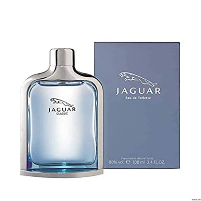 Jaguar Classic Blue de Jaguar para hombres, Eau De Toilette Spray de 3.4 onzas - imagen 3