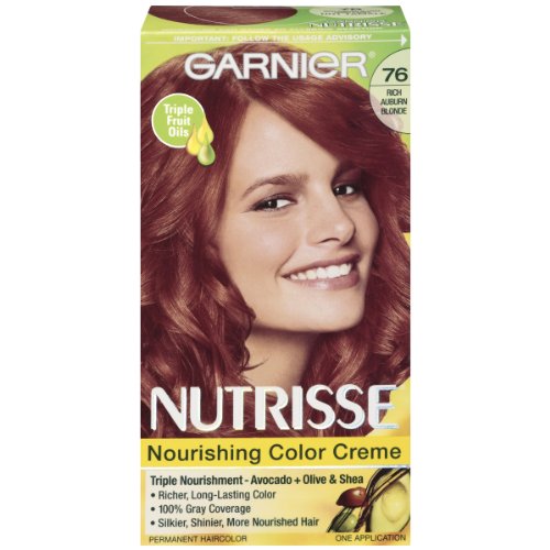 Crema Colorante Nutrisse Garnier, 76 Castaño Rojo Rico (Hot Tamale) - imagen 2