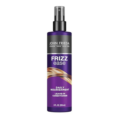 John Frieda Frizz Ease Acondicionador Sin Enjuague Diario, Desenreda Cabello Frizado y Dañado, Reduce Quiebre, Protege del Calor, 8 Oz - imagen 2