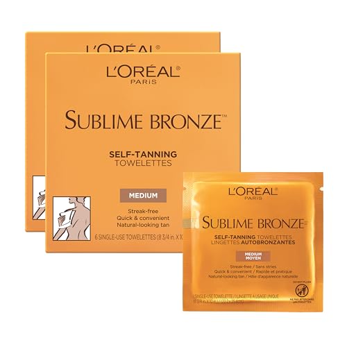 Toallitas Autobronceadoras L'Oreal Paris Sublime Bronze, Sin Rayas, Bronceado Natural, 6 Pzas - imagen 3
