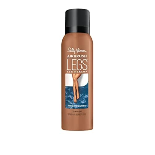 Sally Hansen Airbrush Legs® Maquillaje en Spray para Piernas, Bronceado Radiante, Aplicación Fácil, Resistente al Agua, a Prueba de Transferencias - imagen 1