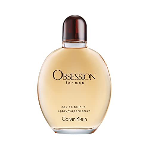 Calvin Klein Obsession para Hombre Eau de Toilette – Perfume Ambarino Masculino – Con Notas de Bergamota, Mandarina, Lavanda y Almizcle – Fragancia - imagen 1