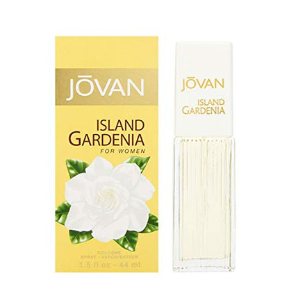 Jovan Island Gardenia Eau de Cologne Spray 1.5 fl oz, Fragancia Femenina con Notas de Neroli, Gardenia y Sándalo, Tamaño de Viaje, Larga Duración - imagen 1