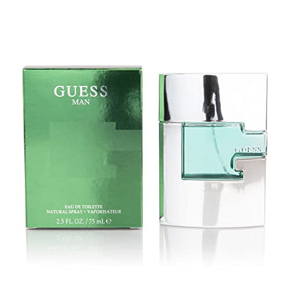 GUESS Man de GUESS, Eau De Toilette Spray para Hombre, 2.5 Fl Oz - imagen 4