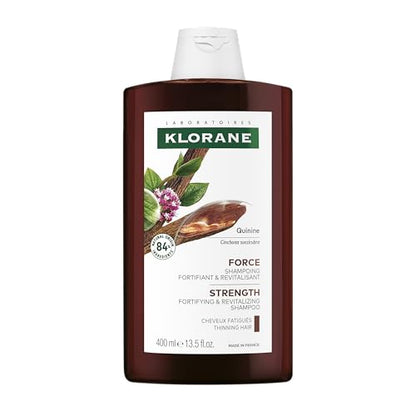 Champú Fortalecedor Klorane con Quina - Alternativa Natural para Engrosar Cabello Fino - Dermatológicamente Probado - 13.5 fl. oz. - imagen 1