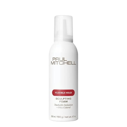 Paul Mitchell Sculpting Foam, Suave, Flexible, Control de Frizz, Para Todo Tipo de Cabello, 6.7 oz - imagen 2