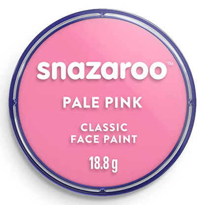 Pintura Facial y Corporal Snazaroo Clásica, 18.8g (0.66 oz), Rosa Pálido - Base de Agua, No Tóxica, Fácil Aplicación y Remoción para Niños, Adultos, - imagen 1