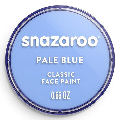 Pintura Facial y Corporal Snazaroo Clásica, 18.8g (0.66 oz) - Azul Pálido, a Base de Agua, No Tóxica, Fácil Aplicación y Remoción, Ideal para Niños y - imagen 2