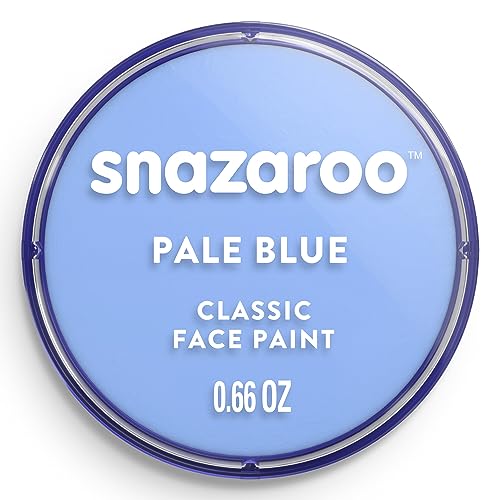 Pintura Facial y Corporal Snazaroo Clásica, 18.8g (0.66 oz) - Azul Pálido, a Base de Agua, No Tóxica, Fácil Aplicación y Remoción, Ideal para Niños y - imagen 4