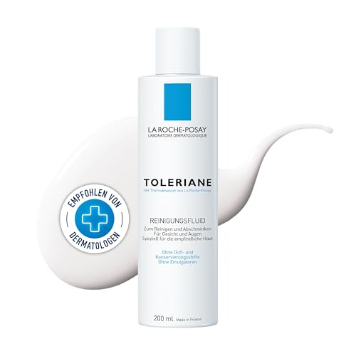 Limpiador Facial Dermo Toleriane de La Roche-Posay para Rostro y Ojos, Jabón Suave y Desmaquillante, Textura Lechosa, Sin Fragancia, Sin Conservadores - imagen 2