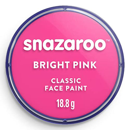 Pintura Facial y Corporal Snazaroo Clásica, 18.8g (0.66 oz) - Rosa Brillante, a Base de Agua, No Tóxica, Fácil Aplicación y Remoción para Niños y - imagen 3