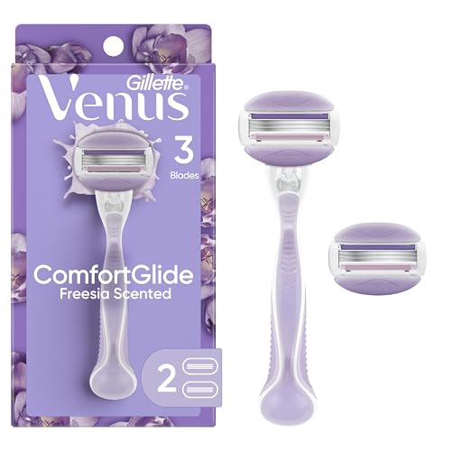 Rasuradora para Mujeres Gillette Venus ComfortGlide Freesia - 1 mango + 2 recambios - imagen 4
