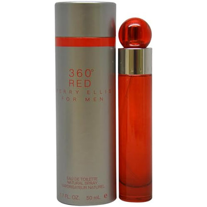 Perry Ellis 360 Red Eau de Toilette para Hombre, 50 ml - imagen 2