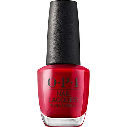 Esmalte de Uñas OPI The Thrill of Brazil | Rojo Brillante Opaco Resistente a Astillas | Vegano, Secado Rápido, Sin Rayas - imagen 4