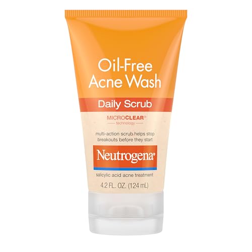 Neutrogena Gel Limpiador Facial Sin Aceite para Acné con 2% de Ácido Salicílico, Exfoliante Diario y Tratamiento para Piel Grasa, 4.2 fl. oz - imagen 2