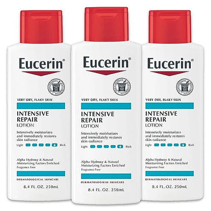 Loción Corporal Eucerin Intensive Repair para Piel Muy Seca, 8.4 Fl Oz, Paquete de 3 - imagen 2