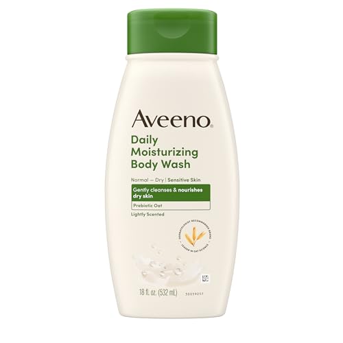 Aveeno Gel de Baño Hidratante Diario para Piel Seca y Sensible con Avena Prebiótica, Limpia y Nutre la Piel, Sin Colorantes ni Parabenos, 18 fl. oz - imagen 4