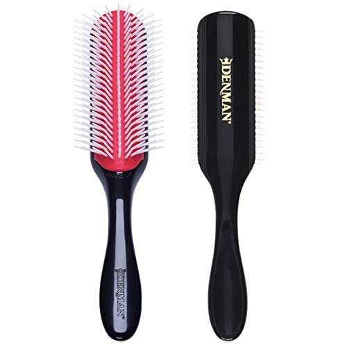 Cepillo Definidor y Estilizador Denman D4 Original para Cabello Rizado, Cepillo Desenredante de 9 Filas para Curls Suaves y Definidos - Ideal para - imagen 2