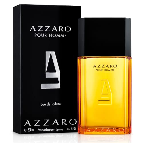 Azzaro Pour Homme Eau de Toilette - Colonia Masculina Clásica y Sensual - Fragancia Aromática y Amaderada - Tamaño Grande, 6.7 Fl. Oz - imagen 1