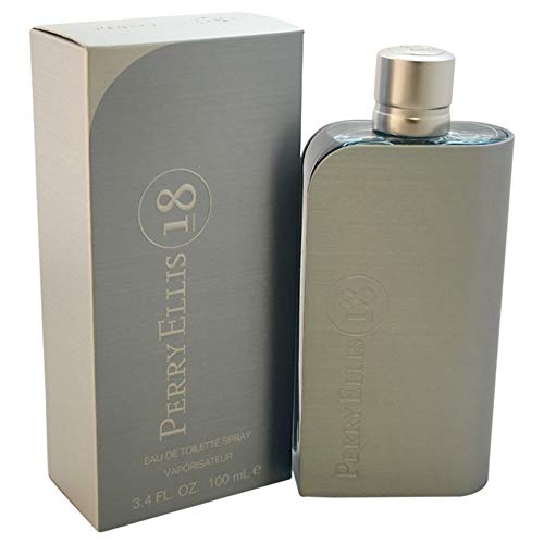 Perry Ellis Perry 18 Eau de Toilette para Hombre 100 ml - Spray, 3 fl oz, 4650-OLD - imagen 3