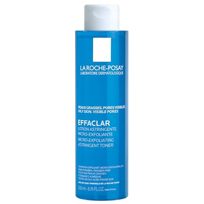 Tónico Astringente Facial La Roche-Posay Effaclar para Piel Grasa, con LHAs Exfoliantes para Minimizar Poros y Suavizar la Textura de la Piel - imagen 3