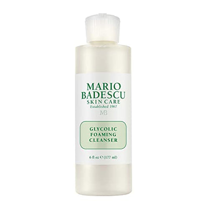 Limpiador Espumoso de Glycolico Mario Badescu para Todo Tipo de Piel | Exfoliante Facial con Ácido Glicólico y Aloe Vera | 6 Fl Oz (Paquete de 1) - imagen 3