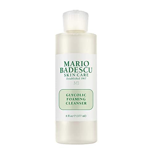 Limpiador Espumoso de Glycolico Mario Badescu para Todo Tipo de Piel | Exfoliante Facial con Ácido Glicólico y Aloe Vera | 6 Fl Oz (Paquete de 1) - imagen 2